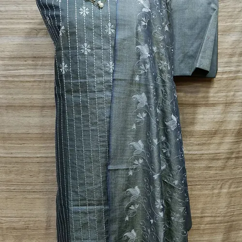 Bhagalpuri Semi Silk Saree – Elegant Handwoven